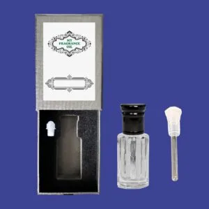 amber white superior attar oil with box