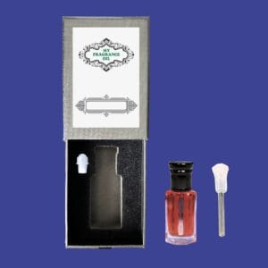 oud saffron attar oil with box