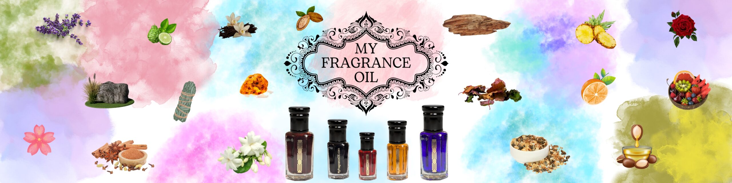 my fragrance oil banner